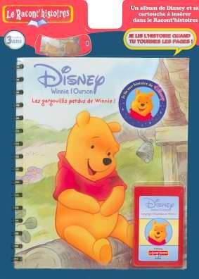 Winnie l'Ourson : Les gargouillis perdus de Winnie ! : Avec une cartouche à insérer dans le Racont'histoires
