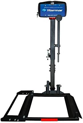 Harmar Mobility Upgraded AL160 Universal Scooter Lift Outside Fully Automatic Carrier with II/III Hitch Adapter