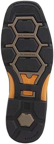 Ariat Mens OverDrive Wide Square Toe Composite Toe Work Boot Alamo Brown 11 | Image 1