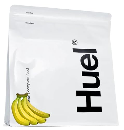 Preisvergleich Produktbild HUEL Powder Banana 17 Mahlzeiten 1700g + Gratis Messlöffel