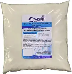 Percarbonato de Sódio Puro 1kg – Branqueador Natural, Tira Manchas, Desinfetante Ecológico, Multiuso para Roupas e Limpeza Doméstica