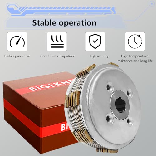 image for BIGLKNM Clutch Kit for Honda Rebel 250 CMX250/C/X, Heavy Duty Springs 