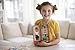 Petit Collage Shine Bright Studio Dress Up Game - Magnetic Board with Mix & Match Pieces, Ideal for Ages 3+, Includes 2 Scenes & 25 Creative Pieces