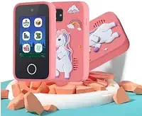 Celular Infantil Educativo Touch com Câmera, Jogos, Música e Vídeos Interativos