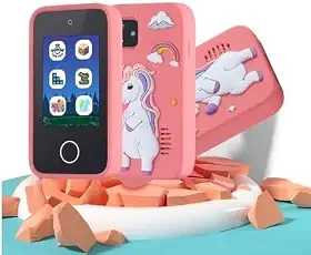 Celular Infantil Educativo Touch com Câmera, Jogos, Música e Vídeos Interativos