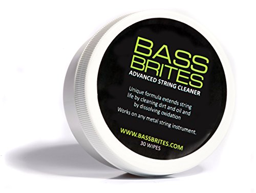 BassBrites Advanced Guitar/Bass String Cleaner and Protectant - Strings Last up to 5 Times Longer!