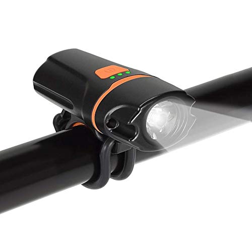 Luz Bicicleta Luz Delantera Bicicleta Luces Bicicleta Potentes Foco Bicicleta Led Alta Potencia Bateria Ligero Y Portátil Adecuado para Circular por La Carretera por La Noche Cover
