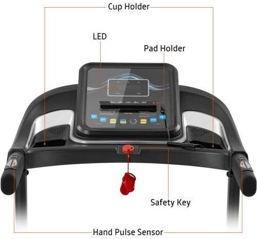 Caminadora Eléctrica Plegable con Altavoces y Masajeadora miniatura 3