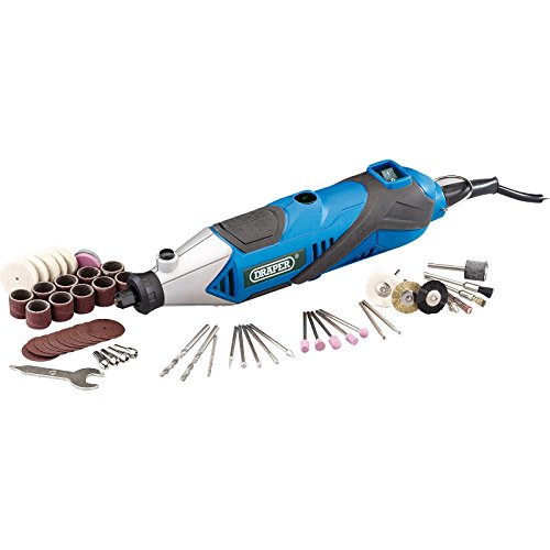 Draper 53106 Multi Tool with 56 Piece Accessory Kit, 135W, 230V, 56 Pieces