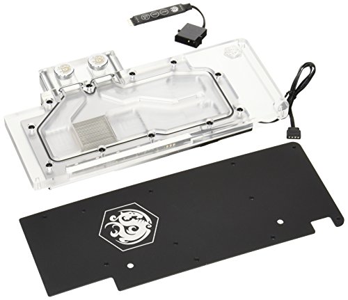 Black Friday - 40% OFF Bitspower Thor AIX 99 Nickel Plate Full Cover Block Clear