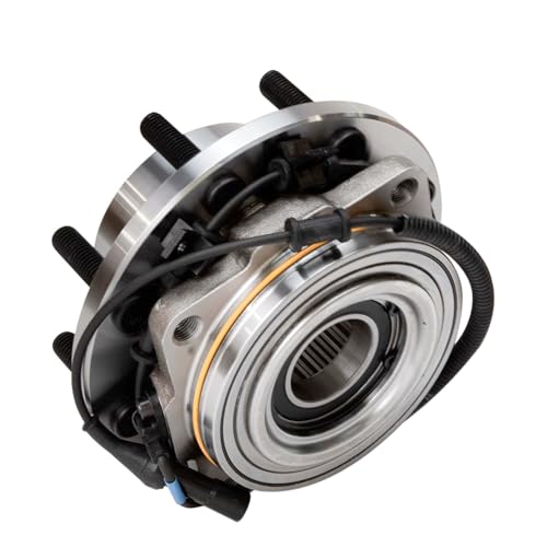 Image of Detroit Axle - 4WD Pair Front Wheel Bearing Hubs for Ford F-350 Super Duty 2008 2009 2010 [DRW] 2 Wheel Hub Bearings Assembly Replacement