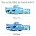 Remote Control Submarine, RC Submarine Model Diving Boat Remote Control Rechargeable Toy ( Color : Blue ) Submarine