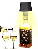 lampade bottiglie di vetro fai da te 🔮Lampada da tavolo a LED ricaricabile: la Lampada Bottiglia tattile dimmerabile per bottiglia di vino è dotata di una batteria integrata da 5200 mAh, ecologica ed efficiente dal punto di vista energetico. L'adattatore di alimentazione USB incluso consente di ricaricare comodamente la lampada da tavolo.