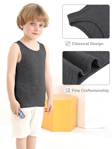 La Mejor Selección de Camisetas de tirantes para Niño - solo los mejores. 6 Camisetas de tirantes para Niño marca Cooraby (3)