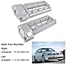 Left + Right Engine Valve Cover Replacement for BMW 540i E39 1998-2003 740i 740iL E38 1998-2001 V8 4.4L V204890 11121703172 V204891 11121703175 Mustrod (Not Fit M62 Old Engine)