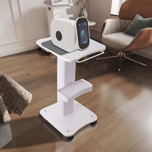 كوزدل عربة بعجلات دوارة احترافية للتجميل من معدات صالون التجميل والمنتجعات الصحية، صينية تخزين وتصفيف الشعر