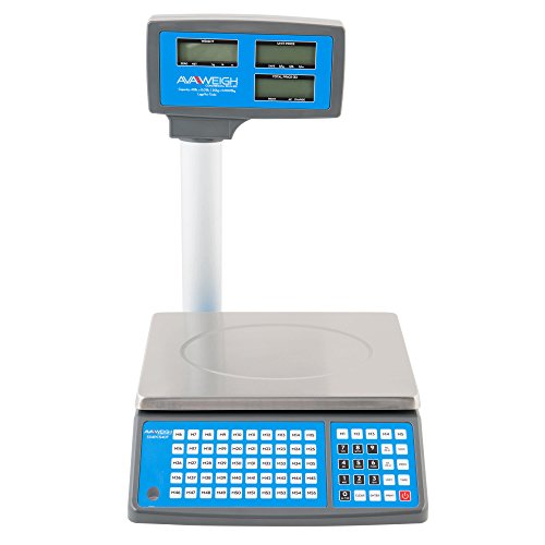 Báscula digital TableTop King PCS40T 40 lb miniatura 1
