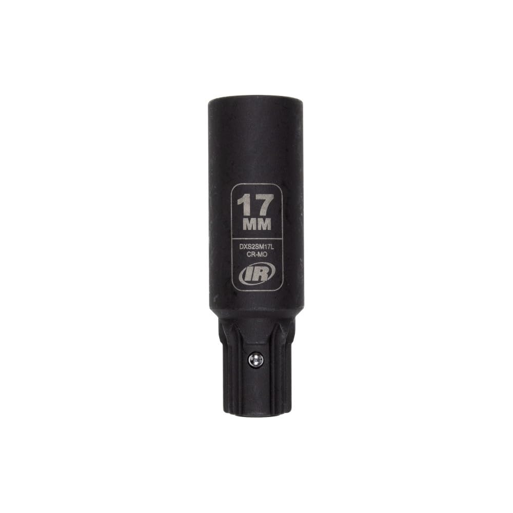 Ingersoll-Rand 17Mm Sockets Dxs2 Deep Impact Socket, 17Mm Metric, Chrome-Molybdenum Steel