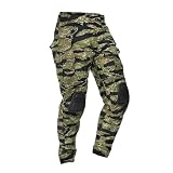 IDOGEAR OUTDOOR Men's G3 Combat Pants with Knee Pads, Camouflage, Tactical Outdoor Pants for Hunting, Fishing, Paintball (VTS, 36W x 33L)