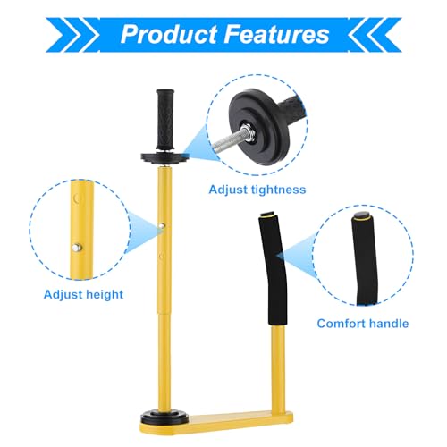 PATIKIL Schrumpf Folie Griff Dehnfolie Spender Dehnfolie Spender Einstellbare Höhen Verpackung Verpackung Paletten Umschlag für 45-50cm/17.7-19.7 Dehnfolie