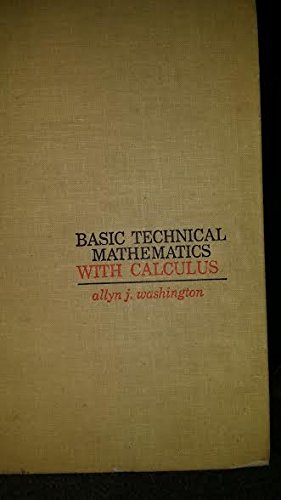 Basic Technical Mathematics with Calculus B006NZW4P0 Book Cover
