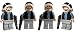 Rebel Trooper Army (4) - LEGO Star Wars Mini Figures with Short Blasters