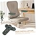DOITOOL Stretchable Office Chair Armrest Covers Elastic Desk Chair Protectors Anti-dust Armrest Slipcovers for Improved Comfort and Ergonomic Support
