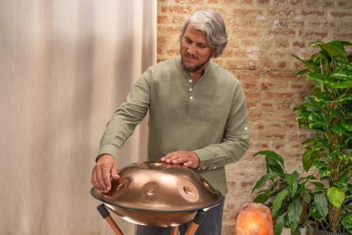 Tambor Handpan Sensorial de Acero Inoxidable 11 Notas 440 Hz miniatura 3