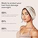 SILKE Hair Wrap - The Sofia | Silk Bonnet for Sleeping | 100% Luxurious Silk Hair Wrap for Sleeping | Sleep Hair Bonnet Cap for Women | Head Wrap - Protects & Repairs Damaged Hair