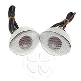 Cateye Turn Signal Flush Mount Surface Universal Motorcycle ATV Clear Blinker