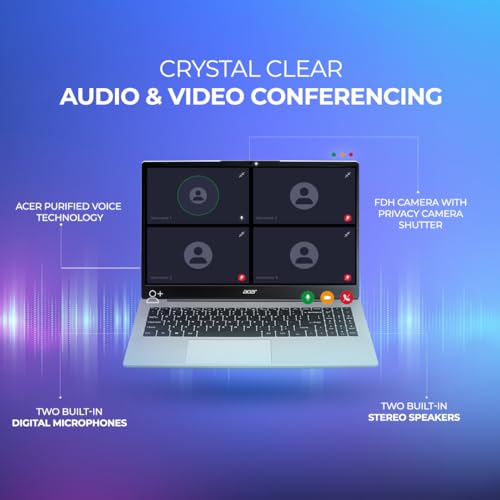 Image of Acer Aspire, AMD Ryzen R5 7430U Processor, 16 GB RAM, 1TB SSD, Full HD IPS, 15.6'' /39.62 cm, Windows 11 Home, Pure Silver, 1.79 kg, AS15-42, Backlit Keyboard, Thin and Light Laptop