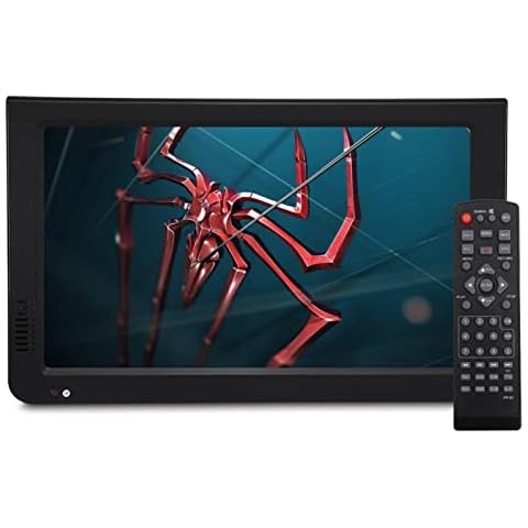 Tragbarer Fernseher,1024x600 HD Digital Analog 10 Zoll Portable TV für Haus/Auto, Digital TV Multimedia Playe 1080P Reisen Camping TV Cover