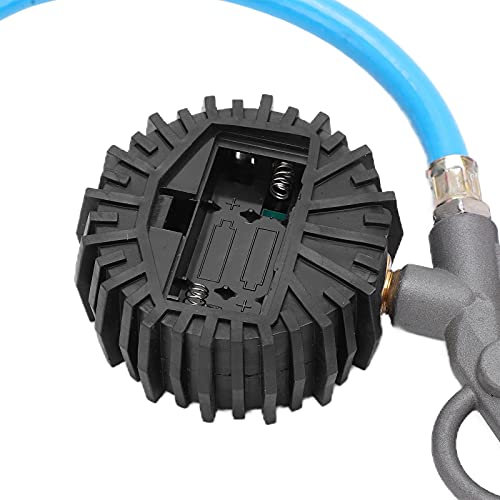 Medidor de pressão de inflador de pneu, testador de pressão digital de 0-230PSI 16BAR universal para