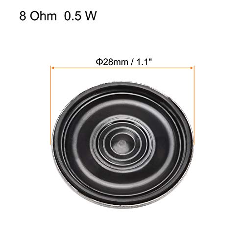 Altavoz de 8 ohmios uxcell con sonido nítido para intercomunicador 2