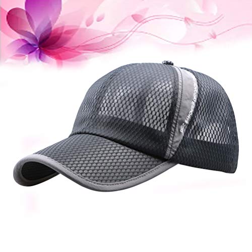 Bonés masculinos LIOOBO de secagem rápida para uso ao ar livre com proteção solar de verão bonés de