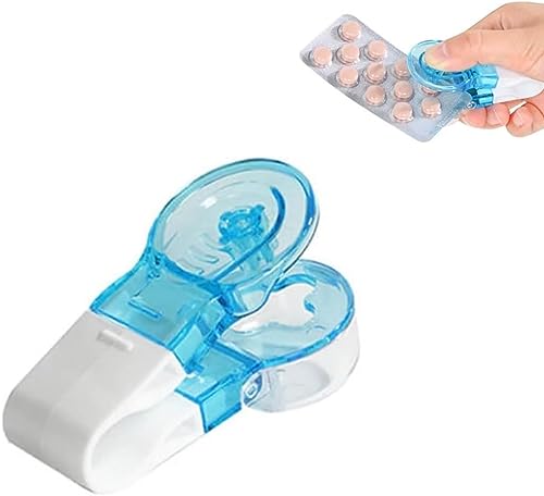 Image of Pill Extractor Tool, Portable Pill Popper Tool, Tablets Pills Blister Pack Opener Assistance Tool for The Elderly, Disabled, Individuals with Weak Senior Arthritis Hands (1 Pcs)