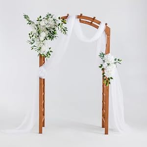 Solid Fir Wooden Garden Arch Premium Outdoor Trellis for Climbing Plants, Can be Used for Wedding and Party Decoration, and can Also be Placed in The Garden for Plants to Climb Solid Fir Wooden Garden Arch Premium Outdoor Trellis for Climbing Plants Can be Used for Wedding and Party Decoration and can Also be Placed in The Garden for Plants to Climb