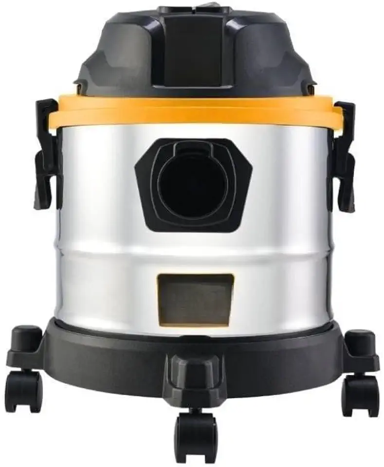 Aspirador Pó Água 1700W 14,8L Inox Profissional Alta Sucção para Garagem Construção