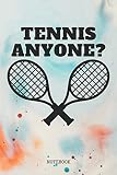  Notebook: Tennis Coach Planner / Organizer / Lined Notebook (6\" x 9\")