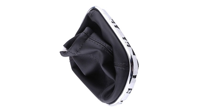 Copertura Cuffia Cambio In Pelle PU Per Chevrolet Cruze 2008-2012 – Aftermarket Elegante Nero/Argento