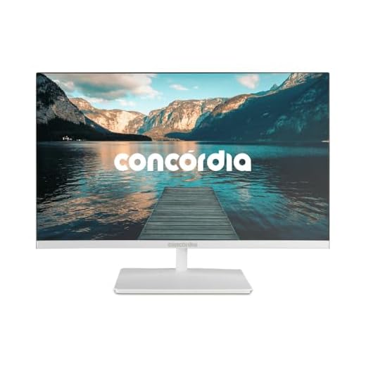Monitor Concórdia Empresarial E238 23,8" 100hz Led Full Hd Hdmi Vga e Vesa SRGB 100% Branco
