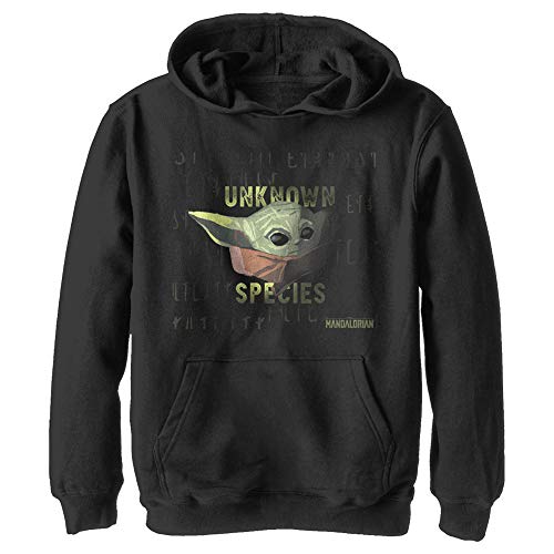 Sweat à capuche enfant Star Wars vêtement Mandalorian noir taille S hoodie