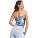 Vintage Birds Flower Butterfly Womens Tube Tops Sleeveless Strapless Tube Top Band Strapless Bra for Lady Nursing