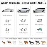 letuxaamz Autositzbezüge, für Hund und Kinder Wasserabweisend Kratzfest Autositzschoner, Sitzbezüge Auto, Hundeautodecken Rücksitz für Die Meisten Autos Lkws & Suvs