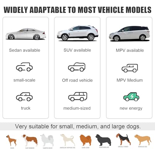 letuxaamz Autositzbezüge, für Hund und Kinder Wasserabweisend Kratzfest Autositzschoner, Sitzbezüge Auto, Hundeautodecken Rücksitz für Die Meisten Autos Lkws & Suvs