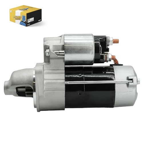 MYMRO 12V 9T Starter Motor 1G023-63010 1G023-63011 67980-31151 for Kubota Lawn Tractor F2260-R F2560-E F2560-R F3060-R, for Kubota Engines D722 D782