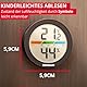 Westmark Thermometer + Hygrometer – Für Präzise Messung von Feuchtigkeit und Temperatur in Innenräumen, ideal für Weinkeller, Gewächshaus und Kühlschrank – Kunststoff, LED-Display