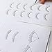 Jegapluso Lashes Training Exercise for Beginners Professional Eyelash Extensions Exercise Book