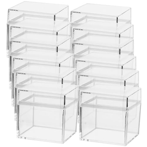 NOLITOY 12個 正方形 収納 ボックス ボックス 形状 ウェディング 梱包 番号