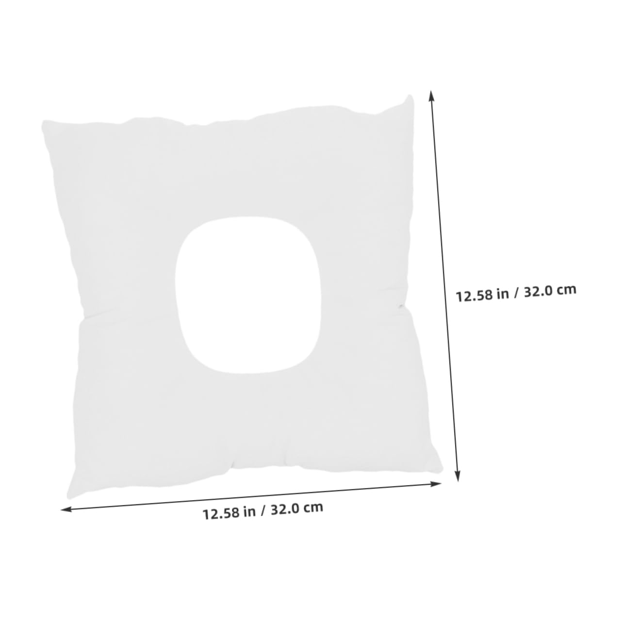 Beavorty Comfortable Facial Massage Pillow Head Support Pillow for Massage Table Soft and Breathable